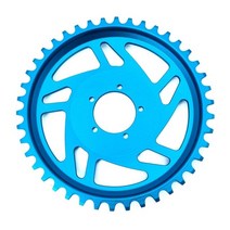 바팡 모터 BAFANG 중앙구동 Bafang BBSHD 미드 드라이브 모터 용 체인 링 스프로킷 42T 전기 자전거 휠, 02 Blue, 한개옵션1