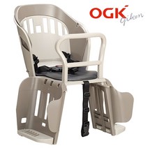 OGK RBC019 포폴라 차콜 자전거 유아안장, 블루 - M, 그레이지