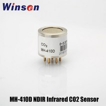 튜닝 동축스피커 6인치 자동차 Winsen MH-410D NDIR 적외선 CO2 센서 고감도 및 해상도 UART 아날로그 전압 신호 긴 수명, 0-2000ppm, 01 0-2000ppm