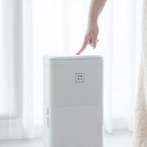 안전하고 깔끔한 위생적인 냄새차단 이중덮개 비닐리필 가정용 회사용 사무실용 업소용 생활백서 원터치 휴지통 16L + 리필비닐 1개 + 탈취제 1개 1set, 1set + 탈취패치3개