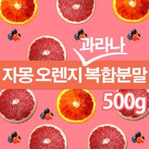 자몽오렌지과라나 복합물 추출물 추출분말 500gx1팩 나린진 UCP, 1개, 500g