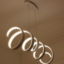 LED 인테리어 조명 스프링 펜던트 45W