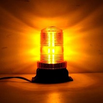 중장비 안전등 경고등 사고방지 12/24V 30 LED Car Emergency Strobe Lights Forklift Vehicle Roof Safety, 03 Amber Light