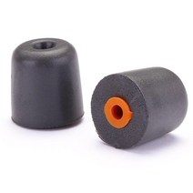 웨스톤 트루핏 메모리폼 교체용 이어팁 - 직경 15mm X 길이 15.5mm 오렌지 5쌍 팩 WA62800, Standard Packaging_Black