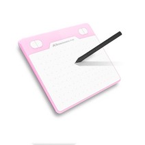 드로잉 타블렛 액정 판타블렛 그림 웹툰 태블릿 10moons t503 초경량 그래픽 태블릿 마이크로 USB 서명 디지털 태블릿 8192 레벨 드로잉 태블릿 충전 펜 필요 없음, 분홍색