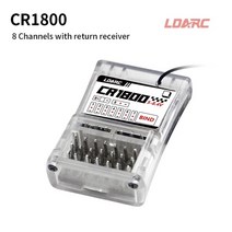 휴가 LDARC CT01 전문 리모컨 영어 및 어 LCD 디스플레이 RC 모델 자동차 보트용 2.4GHz 8 채널, [03] CR1800