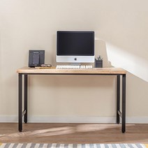 1200 서재 사무실 원목 철제 책상 테이블 프린터받침대 컴퓨터 노트북 PC