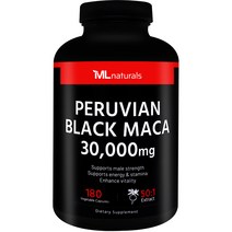 [미국빠른직구] 마이라이프 내추럴스 페루비안 블랙 마카 30 000 mg 180정