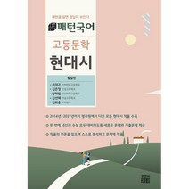 패턴국어 고등문학 현대시(2022):패텬을 알면 정답이 보인다, 알앤비, 국어영역
