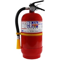 국내산 ABC 분말 소화기 3.3KG 가정용 영업용 받침대 포함