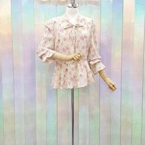 에이비에프지 수채 리본 러플 블라우스 AFF3B27