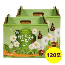 민들레 엑기스100ml 토종 흰 민들레즙 국내산 흰민들레 추출액 100%, 120포