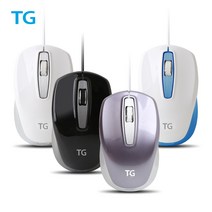 TG삼보 TG-M500U 친환경 무소음 유선 마우스, 블랙