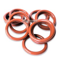 고무오링 패킹 실리콘 오링 고무링 10pcs 와이어 직경 3.1mm OD10-200mm 오일 저항 실리콘 고무 씰링 링 고, 33 47mm