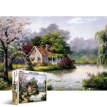 500조각 직소퍼즐 - 나무숲 전원주택 (PL761) (유액포함)(퍼즐라이프), 1