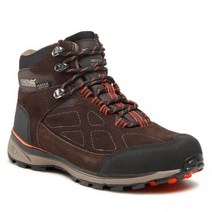 Trekkingschuhe Regatta - Samaris Suede RMF575 Peat/Brown Salmon UW4