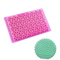 쿠키 커터 플라스틱 인쇄 비스킷 케이크 쿠키 커터 퐁당 레이스 장식 꽃잎 이불 점자 금형 도구 과자 베이, 12 012