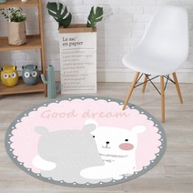 심플 원형 노르딕 원형 유럽식 카펫 침실 소형 미니