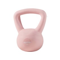 여성용 케틀벨 여성용 피트니스 홈피트니스 홈트 장비 3kg 4kg 6kg, 핑크