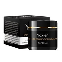 Yoxier-립 라이트닝 스크럽 밤 핑크 프레시 블리치 크림 어두운 입술 제거 모이스처라이징 브라이트닝, Lip Lightening Scrub_CHINA