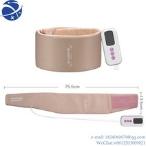 Yun YiElectric 기압 헤드 마사지기 두통 밴드 완화 벨트 에어백 불면증 치료 수면, 한개옵션0
