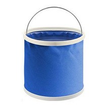 세차 버킷 돌리 차량 다용도 물통 도구 세트 바퀴 의자 접이식 다기능 휴대용 야외 여행 청소 방수 물 저장 낚시, 13리터