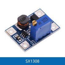 DC-DC 스텝 업 가변 컨버터 보드 마이크로 TYPE-C USB MT3608 SX1308 부스터 전원 공급 장치 Arduino 용 2A, 04 SX1308