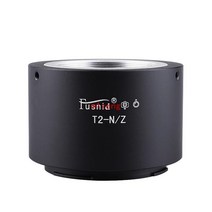 Nikon Z Z5 Z6 Z7 Z6II z50 N/Z 풀 프레임 카메라에 T2 T 마운트 렌즈 용 T2-N/Z 어댑터 링, 한개옵션0