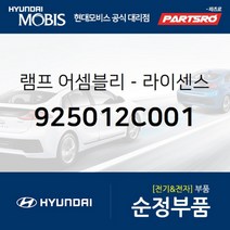 차량번호판등 번호등 넘버등 램프 (925012C001)-현대모비스 부품 공식대리점 온라인쇼핑몰 파츠로 투스카니