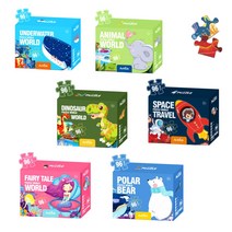 그림퍼즐 직소 플로어 점보 아트퍼즐 96p 6종 도안포함 유아어린이 유치원 답례품 판촉 아이선물, 01_No. AK5210-1 (바다)