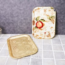 식당비품 뉴사각쟁반L 색랜덤 THCO11