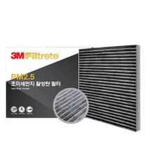 3M PM2.5 초미세먼지 활성탄 필터, F6214, 1개
