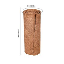 야자 매트 올레길 등산로 미끄럼 방지 코코넛 야자 카펫 벽걸이 바구니, 60x60cm