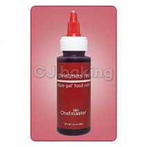 cjbaking Chefmaster 쉐프마스터 식용색소 대용량 크리스마스레드 2.3oz(65g)