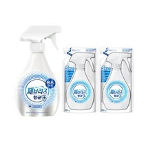 페브리즈 섬유탈취제 항균플러스 깨끗한향 370ml+리필2개