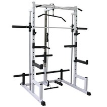 희우스포츠 K50 스미스머신 홈짐 멀티랙 (예약발송), K50스미스머신멀티랙, 화이트, 강철블럭 45kg세트