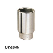 복스알 공구 복스 지니어스 롱핸드소켓 6각 1/4in 5.5mm