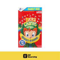 럭키 참스 프로스트 토스트 오트 시리얼 위드 마시멜로우 패밀리 사이즈 527g, 1개