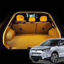 티볼리 트렁크 식빵등 캠핑 차박 무드등, 웜화이트