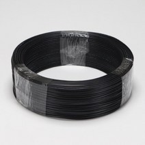 일신 1.5SQ 1.38MM 300M HFIX 전선 HF-IX 케이블 단선 흑색, 1개
