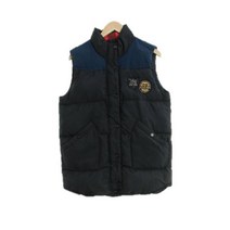 토미힐피거 다크그레이 덕다운 패딩조끼 공용 8064