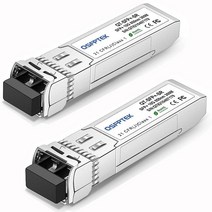 4팩 10GBaseLR SFP 송수신기 Cisco SFP10GLR Meraki MASFP10GBLR Ubiquiti UFSM10G DLink Supermicro Netgear DD, 2 Pack_10GBase-SR: 300m