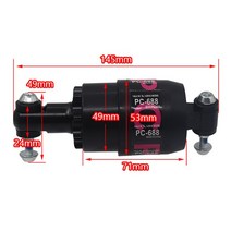 킥보드 쇼바 120mm/145mm/170mm MTB 접이식 전기 자전거 액세서리용 새로운 충격 흡수 장치 스프링 후면, 02 145MM, 한개옵션1