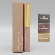 VDL 아이파인 내추럴 브로우 카라 5.5g, 01그레이브라운