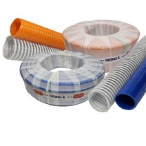 홍일 나선호스 25mm 32mm38mm 청고압, 황색 나선호스, 25mmX50M