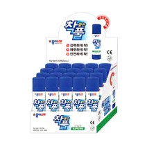 종이나라 착붙는풀 착풀 고체풀 15g 1갑 20입, 4개