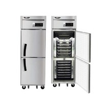 라셀르 업소용 번팬냉동고 600ml 13단 렉선반 LS-525F-BP, LS-525FL-BP(왼손잡이형)