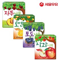 서울우유 사과나무 포도 오렌지 자두 150mlx24팩 아기주스, 24팩, 사과나무12팩 오렌지나무12팩