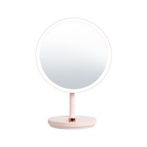 조단앤쥬디 LED 타임 메이크업 탁상거울 NV535, 라이트 핑크