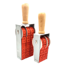 에스엠프린팅 과일BOX용 3단 넘버링 회전넘버링, 중(1.8X4.5cm)